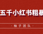 月入五千小红书粗暴赚钱玩法，适合上班族的赚钱副业