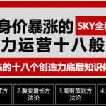 让你的身价暴涨的创造力运营十八般武艺 高度提炼的18个创造力底层知识体系