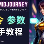 MIDJOURNEY新手入门教程，轻松创作顶级图像，命令参数-新手教程