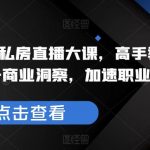 夏鹏·年度私房直播大课，高手教你看行，提升商业洞察，加速职业发展