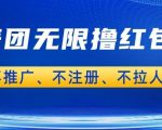 美团商家无限撸金-不注册不拉人不推广，只要有时间一天100单也可以【揭秘】