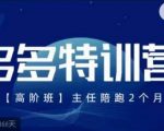 纪主任·多多特训营高阶班【9月13日更新】，拼多多最新玩法技巧落地实操