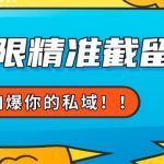 全球首发–79的眉笔给不了你-抖音无限精准截留术能给【揭秘】