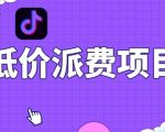 抖音低价派单项目，0门槛，日入1000+很轻松，小白可操作【揭秘】