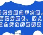 公众号裂变操盘手大课，从0到100万裂变增长，没人给你这么实在的教裂变