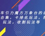 直通车引力魔方万象台的各种玩法合集，卡排名玩法，阶梯玩法，收割玩法等