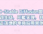 AIGC-STABLE DIFFUSION图片精准高效生成，AI能实现，并能真正落地的电商应用案例