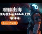 国际版抖音TIKTOK上教学课程，新手小白必看