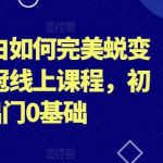 外贸小白如何完美蜕变行业销冠线上课程，初出门0基础