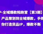 货品IP全域爆款陪跑营【第3期】赛道选择、产品策划到全域爆款，手把手教你打造货品IP，爆款不断