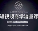 短视频商学流量课+口播拍摄剪辑，​短视频+轻资产创业流量变现课