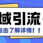 全公域平台，引流创业粉自热模版玩法，号称日引500+创业粉可矩阵操作