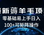 最新薅羊毛项目，一个广告五毛钱，提现无门槛，一个手机最高收益14