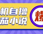 首发云手机自撸小说玩法，10块钱成本可撸200+收益操作简单【揭秘】