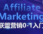 Affiliate Marketing联盟营销0-1入门，联盟营销基本逻辑 联盟平台逻辑及联盟客逻辑全面详解