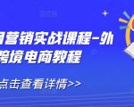 外贸全网营销实战课程-外贸跨境电商教程