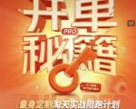 淘宝开单秘籍PRO，量身定制淘天实战陪跑计划，告别做店迷茫、快速突破运营瓶颈期